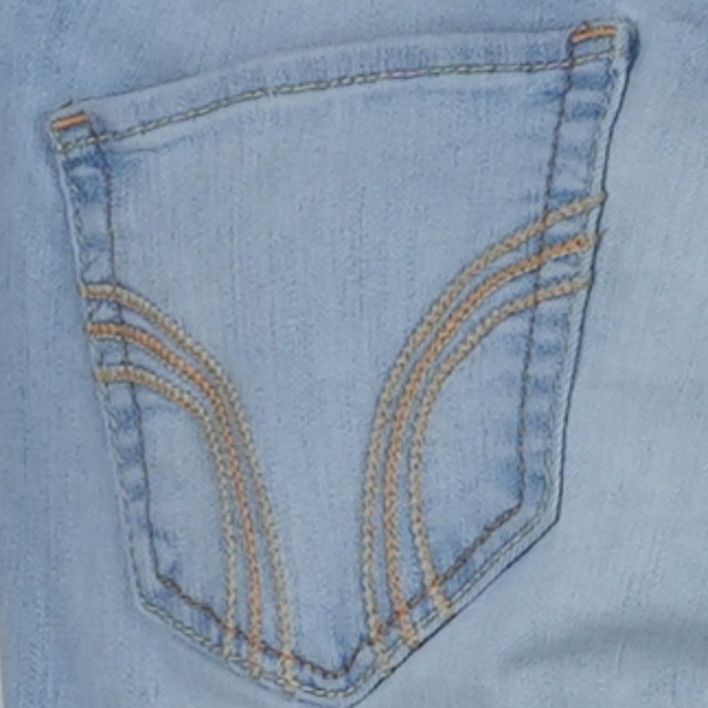 Hollister Super Skinny Jeans Light Wash Size 0R W24/L31 - Picture 6 of 10